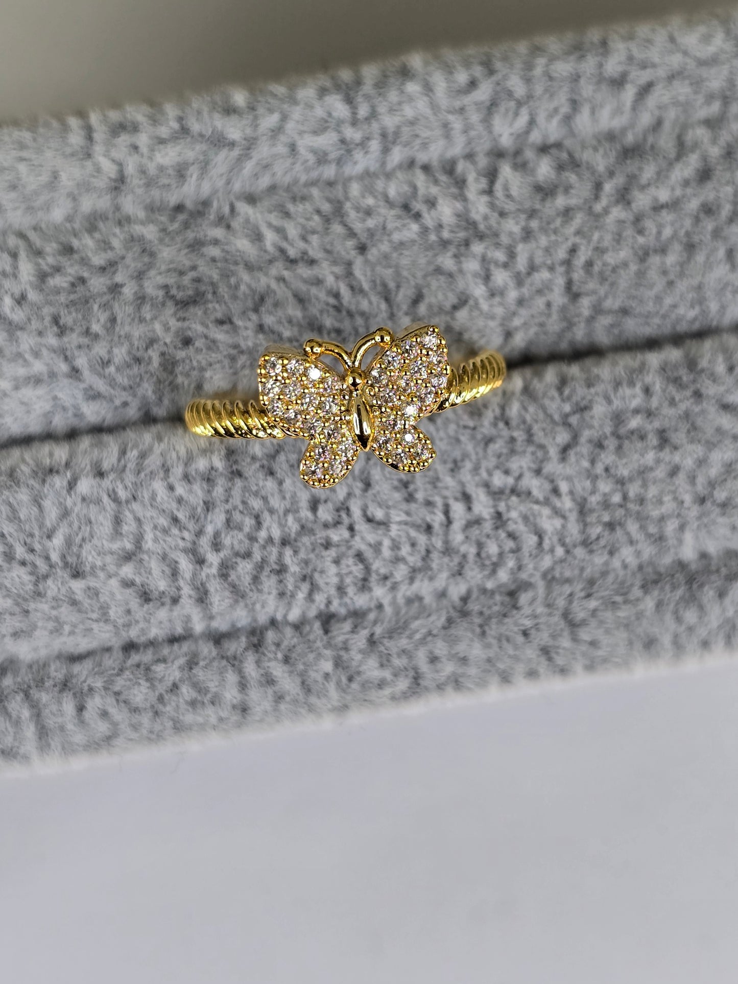 Schmetterling Ring
